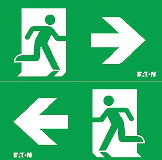 Eaton Blessing NexiTech Pictogram Emergency Lighting - NEXI-PLEX-LR