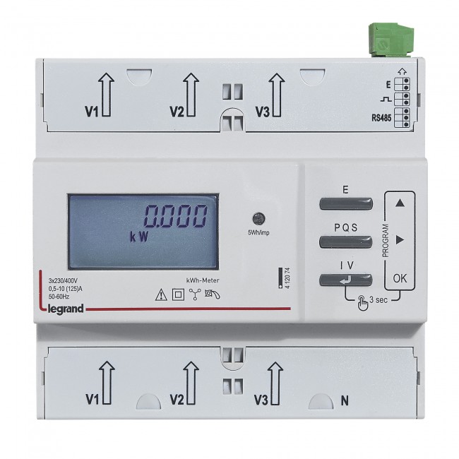 Contador de Electricidad Legrand LEXIC - 412074