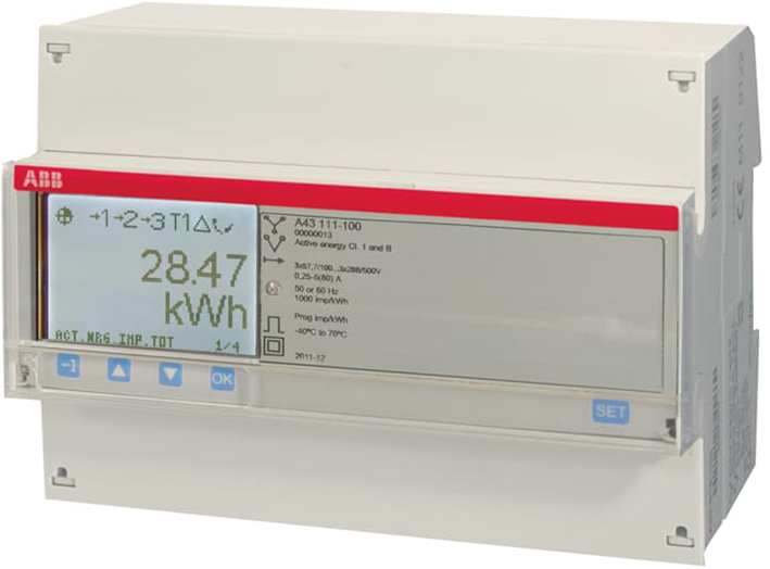 ABB Systeem Pro M Compacte Elektriciteitsmeter - 2CMA170520R1000