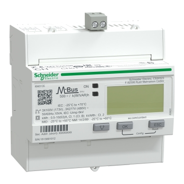 Compteur d'électricité Schneider Electric Acti 9 - A9MEM3135