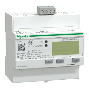 Compteur d'électricité Schneider Electric Acti 9 - A9MEM3165