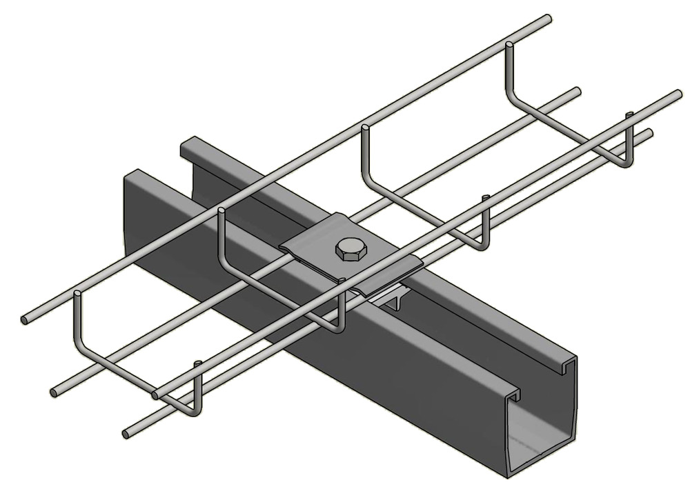 Sistema de soporte de cables con material de montaje Van der Valk - 760207