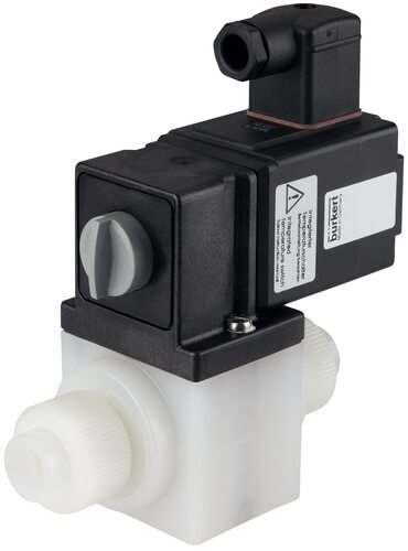 Solenoid Valve NC PVC EPDM 0-0.5bar/7psi 24VAC/DC 131 501498