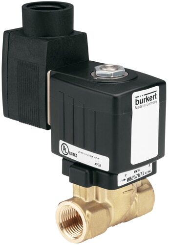 Solenoid Valve G1 1/2'' NC Brass EPDM 0-10bar/145psi 24VAC/DC Anti-Waterhammer 6213 20004798