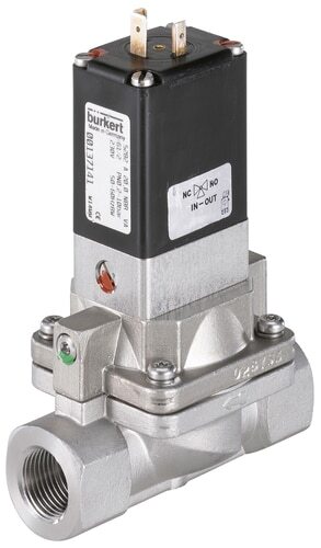 Solenoid Valve 20x23 mm Welded End NC Stainless steel EPDM 0.2-16bar/3-232psi 230VAC Anti-Waterhammer 5282 259136