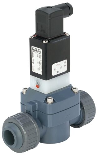 Solenoid Valve 32x41mm Glued Sleeves - G1 1/2'' NC PVC EPDM 0.5-6bar/7-87psi 24VAC 0142 272415