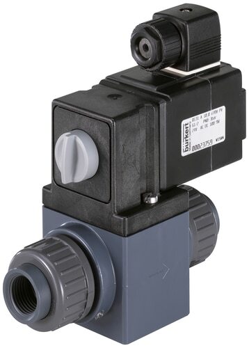 Solenoid Valve G3/4'' NC PVC FKM 0-0.5bar/7psi 24VAC/DC 131 49937