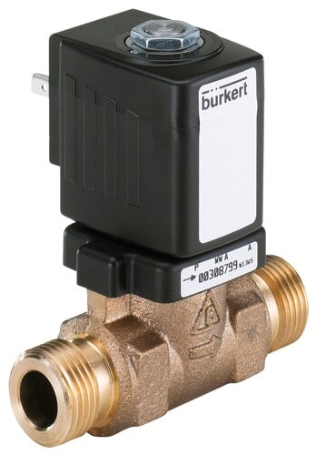 Solenoid Valve G3/4'' Male NC Bronze NBR 0.5-10bar/7-145psi 24VDC Anti-Waterhammer 6213 20028731