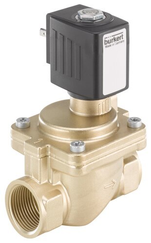 Solenoid Valve G1'' NC Brass FKM 0.2-16bar/3-232psi 200VAC Anti-Waterhammer 6281 296855