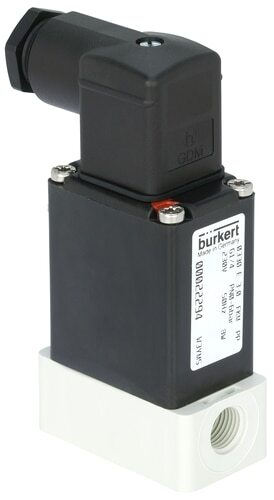 Electrovanne G1/4'' NO PP FKM 0-3bar/44psi 24VDC 0330 373451