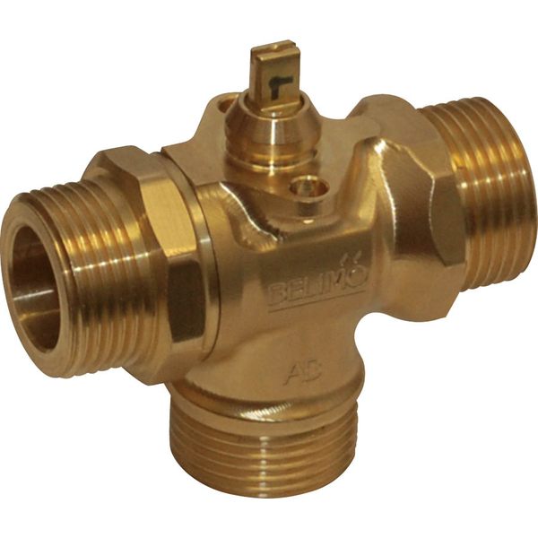 Belimo 3-Way Ball Valve G3/4 Kvs3.6 L-Port ZoneTight C520Q-J