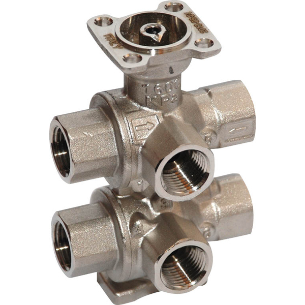 6-Way Belimo Characterized Valve Rp1/2 Kvs0.25 R3015-P25-P25-B2