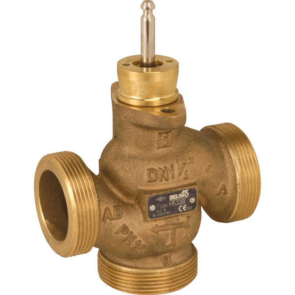 Belimo 3-Way Globe Valve G1-1/8 Kvs0.63 Bronze EPDM PN16 H511B