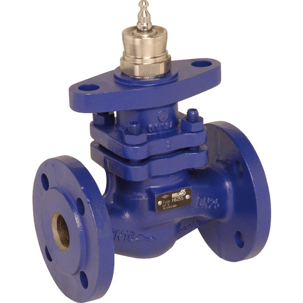 Belimo Globe Valve Flange DN20 Kvs6.3 Cast Iron PTFE 15mm Stroke PN16 H620S