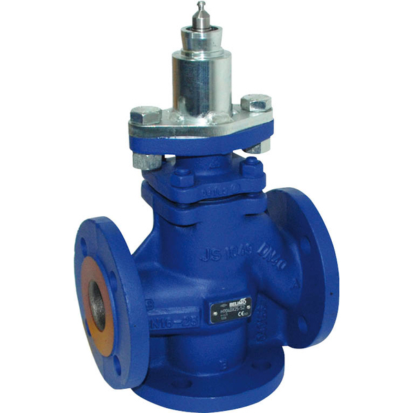 Belimo 3-Way Globe Valve Flange DN50 Kvs40 Cast Iron PTFE PN25 H7050X40-S2