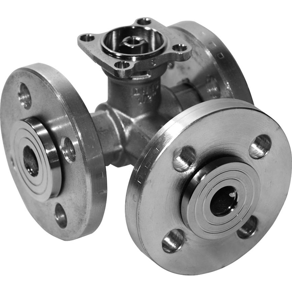 Belimo 3-Weg Kogelklep DN40 Flens Kvs31 T-Poort R7040R-B3