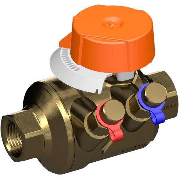 Belimo PI Zone Valve Rp1/2 Kvs0.42 Measuring Ports Flow Limiter C215QPT-D/ZCQ-FL