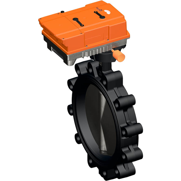 Belimo Butterfly Valve DN200/PN16 Lug 24VAC/DC 2&3-Point GGG40 EPDM IP67 ISO 5211 Terminals 35s 160Nm D6200WL/PRCA-S2-T-200