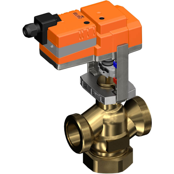 Vanne à Globe Belimo 15mm G2-1/4 Kvs25 24VAC/DC 150s BACnet 0-10/2-10V 500N IP54 H440B/LV24A-MOD