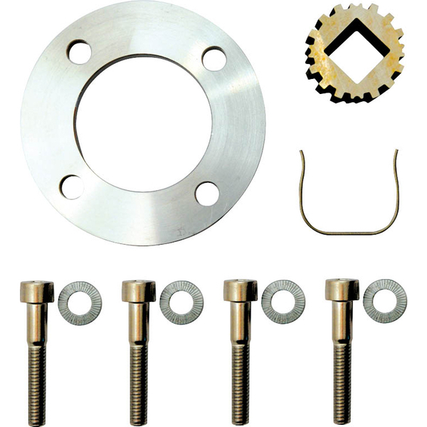 Adapterkit met afstandsring F07 Vierkant 45° offset SW 17