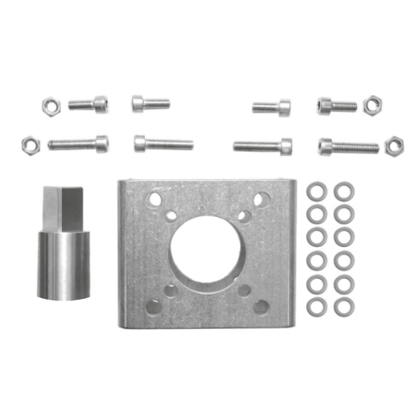 Kit de montaje/adaptador SY4/5/6 Cuadrado 22X22 mm a cuadrado 17X17 mm