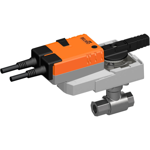 Belimo Válvula De Bola Rp1 Kvs26 24VAC/DC 90s BACnet/Modbus 5Nm IP40 R2025-S2/VLR24A-LP1