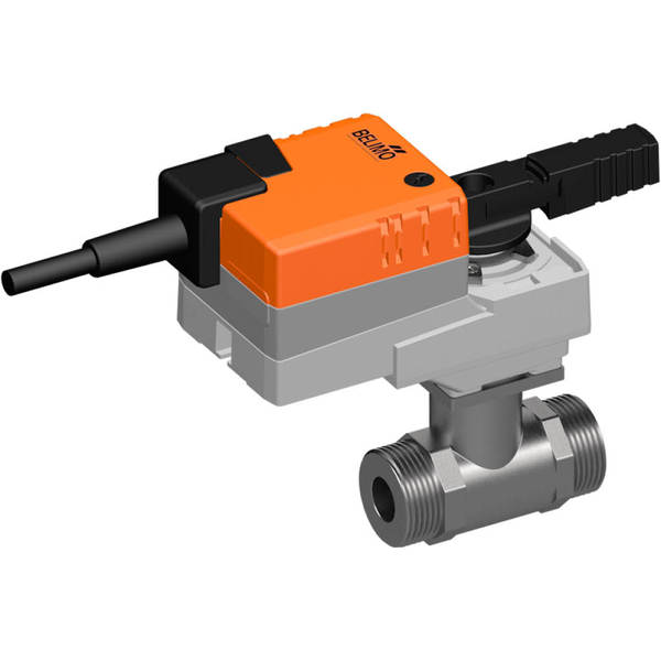 Belimo Ball Valve G1 Kvs8.6 24VAC/DC 90s BACnet/Modbus/MP-Bus 0-10/2-10V 5Nm IP54 R415/LR24A-MOD