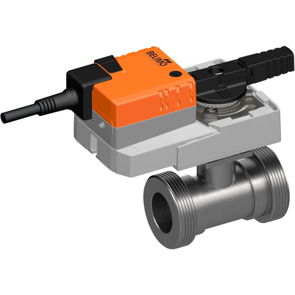 Belimo Ball Valve G2-1/4 Kvs32 24VAC/DC 90s BACnet/Modbus/MP-Bus 20Nm IP54 R440/SR24A-MOD