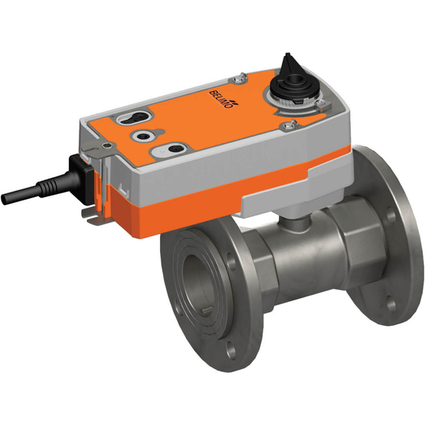 Belimo Characterized Valve DN50 Flange Kvs40 100-240VAC Fail-Safe 90s 3-point 10Nm IP54 R6050R40-B3/NRF230A-3