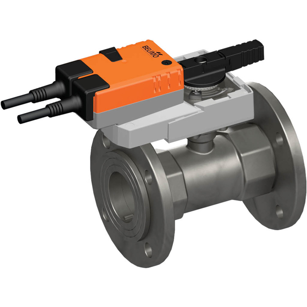 Belimo Ball Valve DN50 Flange Kvs49 24VAC/DC 90s BACnet/Modbus 10Nm IP40 R6050R-B3/VNR24A-LP1