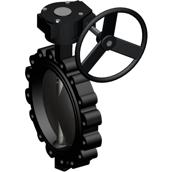 Belimo Vanne Papillon DN350/PN16 Lug GGG40 EPDM Engrenage À Vis Sans Fin D6350NL/ZD6N-S350