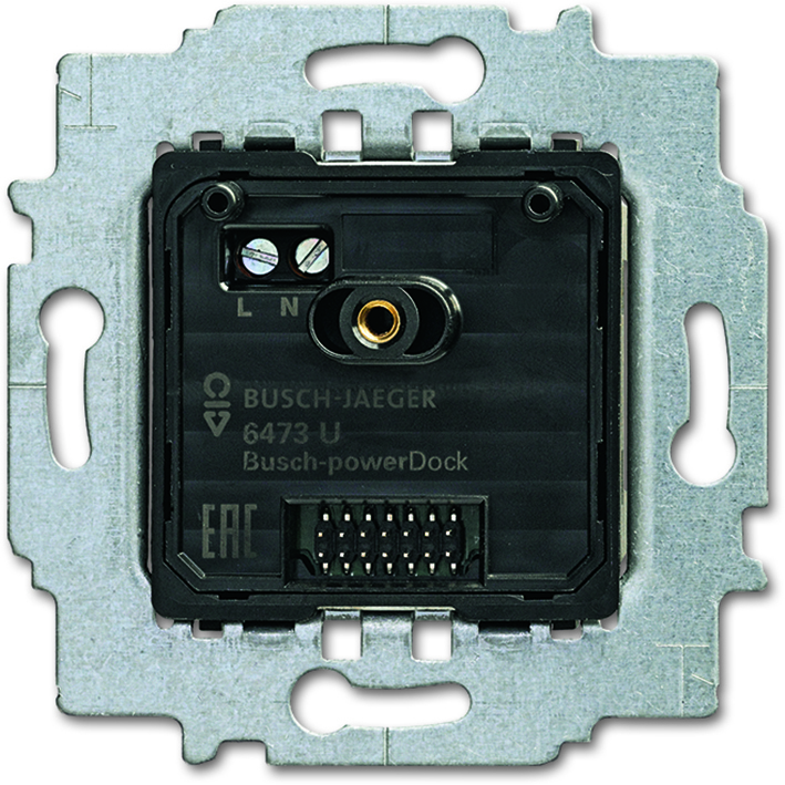 ABB Busch-Jaeger 6473 U Powerdock Base Insert - 2CKA006400A0038