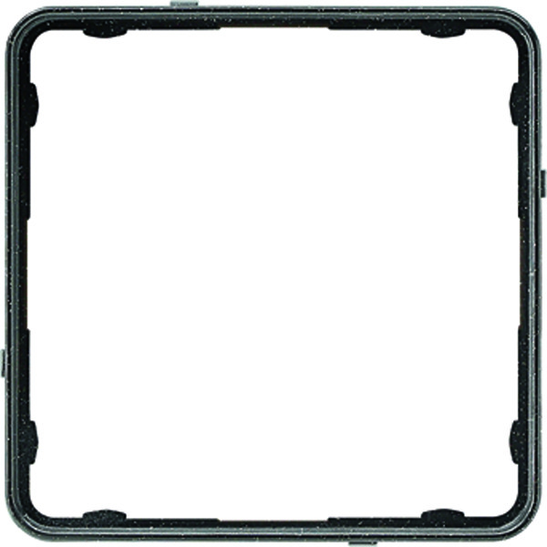 Jung CD Plus Black Metallic Application Frame - CDP81SWM