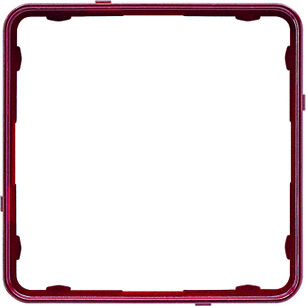 Jung CD Plus Application Frame Red Metallic - CDP81RTM