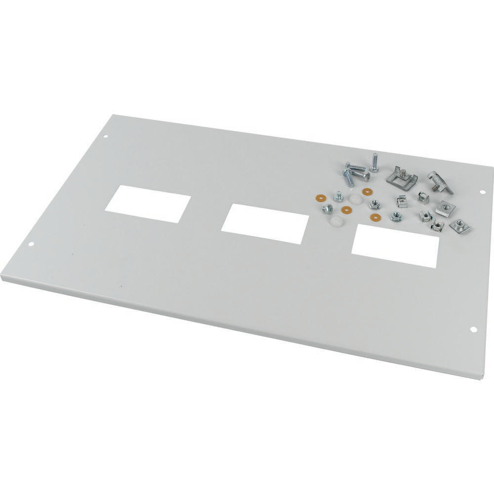 Eaton frontafdekking met montageset voor 2X NZM1 verticaal 4P - 284007