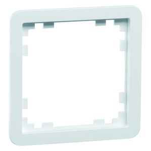 Peha Standard Central Plate 55x56mm for Somfy and Devireq - White - 00219611