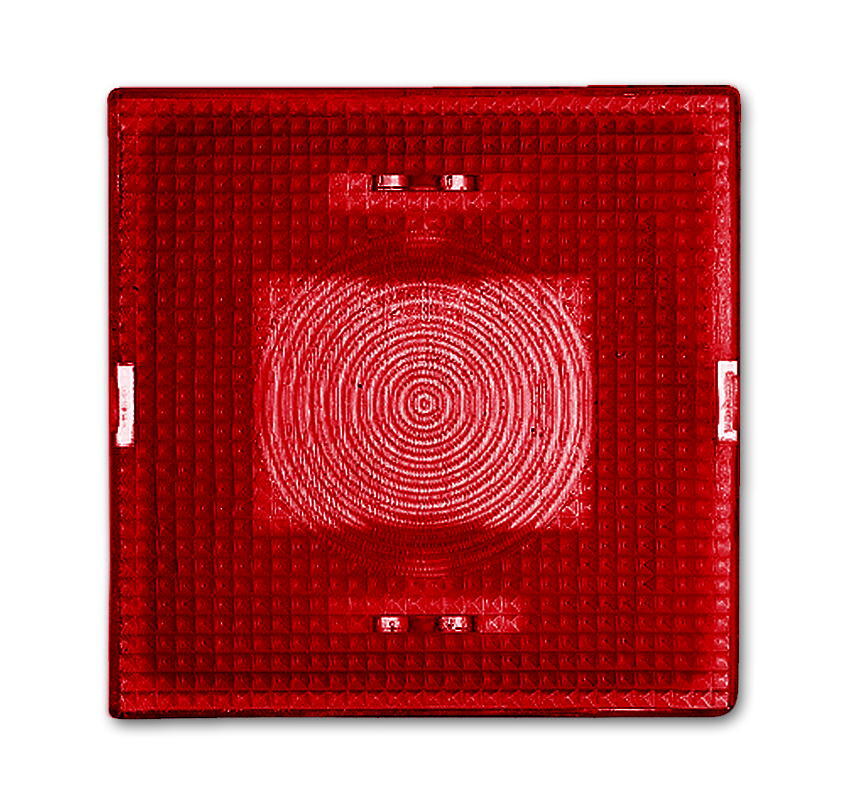 ABB Busch-Jaeger Lichtsignal mit roter Linse IP44 Allwetter - 2CKA001565A0209