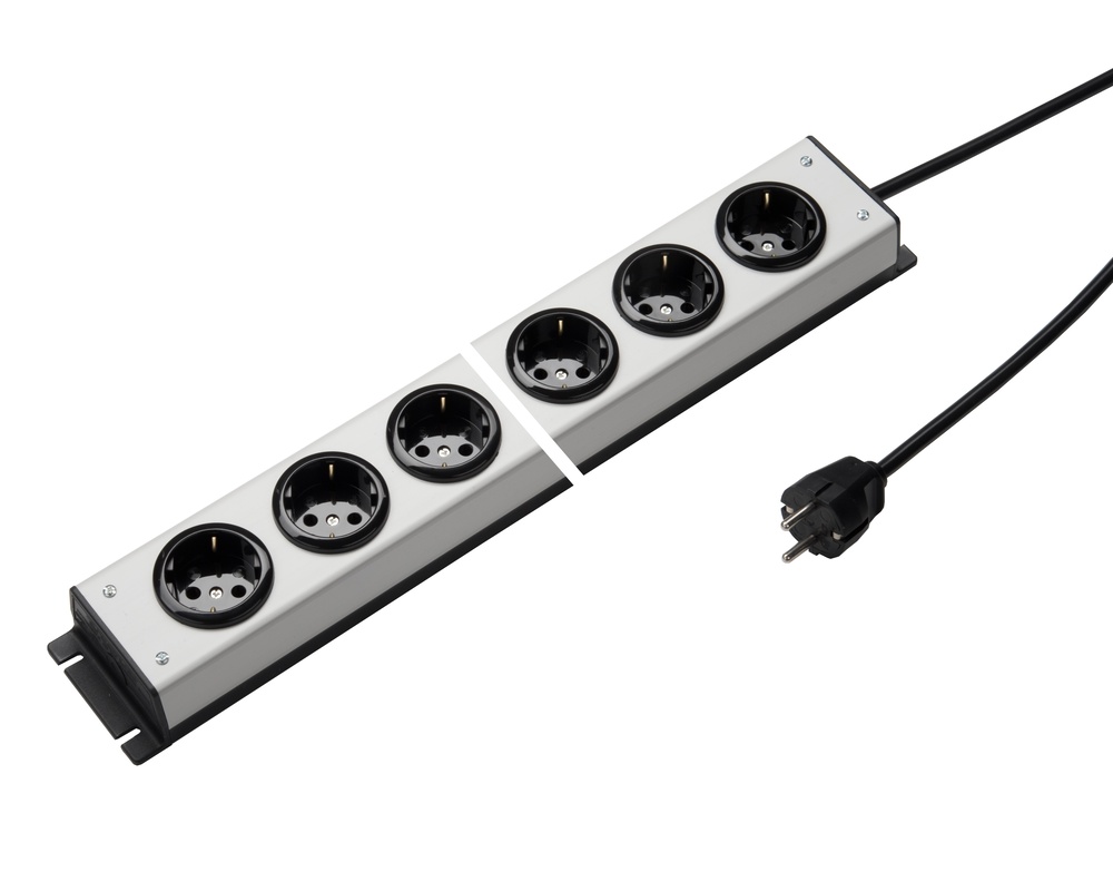 Martin Kaiser 8-Way Power Outlet Strip With 1.5m Cable (European Socket) - 1057ZL8L-SW15