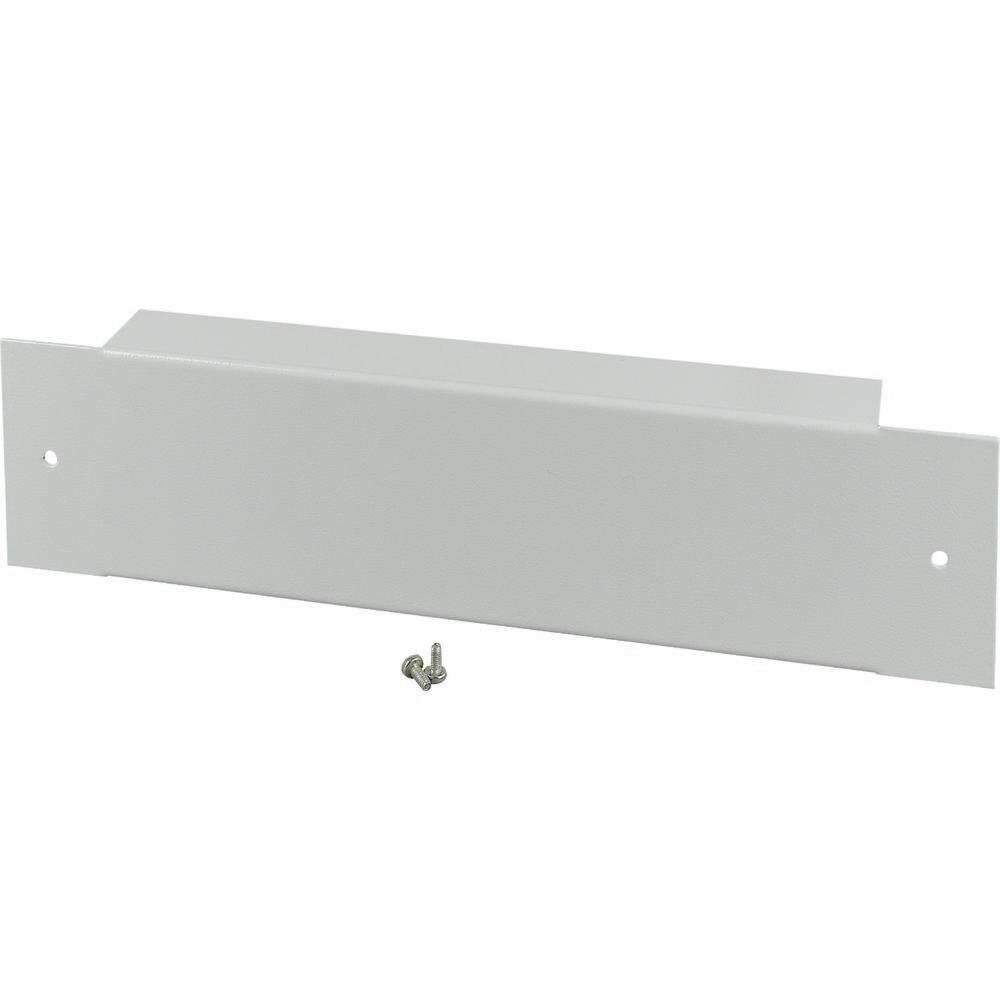 Eaton Plinth Front Plate 100x425mm Grey - 114625