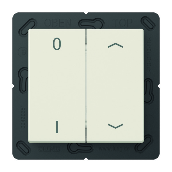 Jung EnOcean Radio Wall Transmitter AS500 With Symbols - ENOA595P01