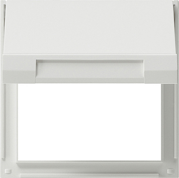 Gira Adapter Frame With Cover TX44 Pure White - 065466