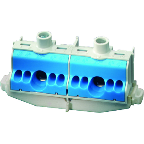 Hensel N-Klemmenblok voor DIN-rail Blauw - FC N 10