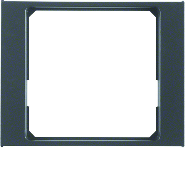 Hager Berker Anneau d'adaptation pour plaque centrale 50x50mm K1 Anthracite mat - 11087106