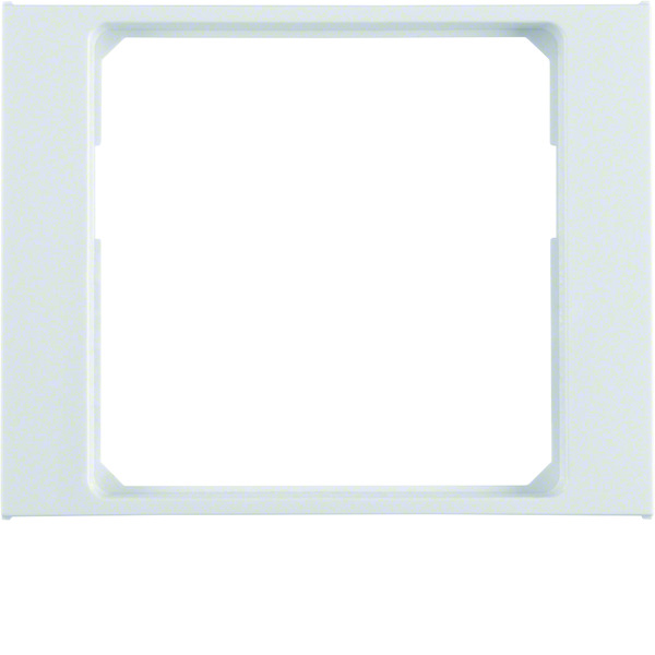 Hager Berker K1 Anneau d'adaptation pour pièce centrale 50x50 mm Blanc brillant - 11087109