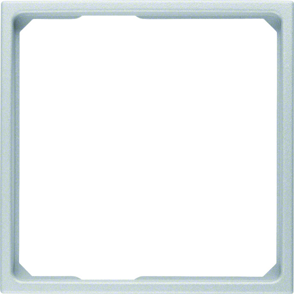 Hager Berker Anneau d'adaptation pour pièce centrale 50x50mm Aluminium mat - 11091414