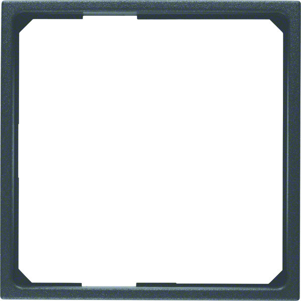 Hager Berker Anneau d'adaptation pour partie centrale 50x50mm Antracite Matte - 11091616