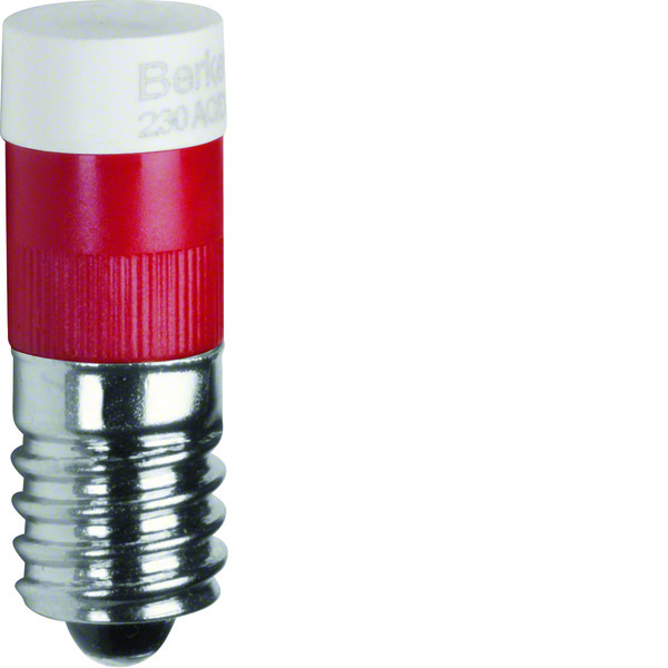 Hager Berker Lámpara LED E10 Control Luz Roja - 167801