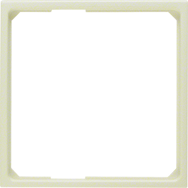 Hager Berker Anneau d'adaptation pour plaque centrale 50x50mm S1 Blanc brillant - 11099082