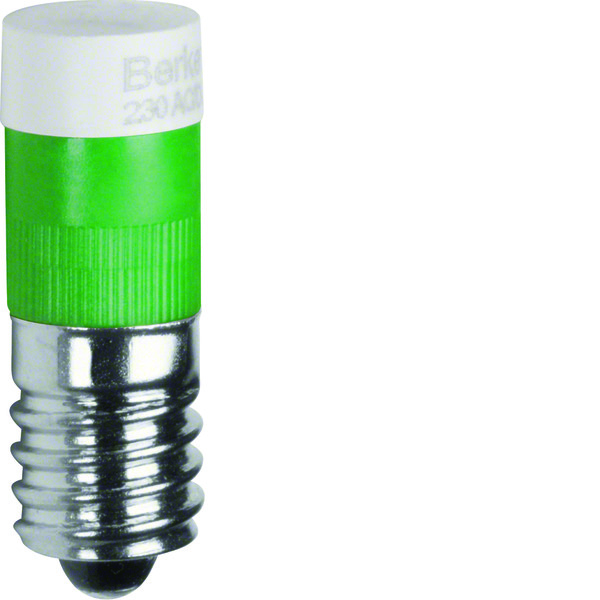 Hager Berker E10 Green LED Lamp - 167803