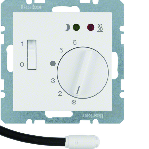 Hager Berker Floor Thermostat With Make Contact Switch - 20341909